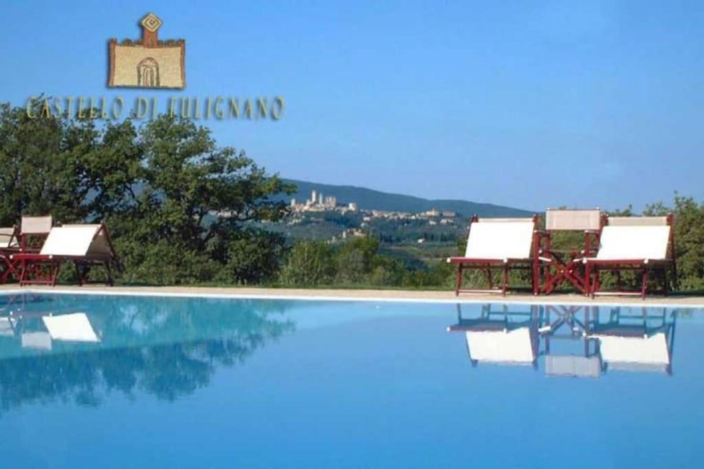 Castello Di Fulignano Ildebrando Superior Apartment Сан-Джиміньяно Екстер'єр фото